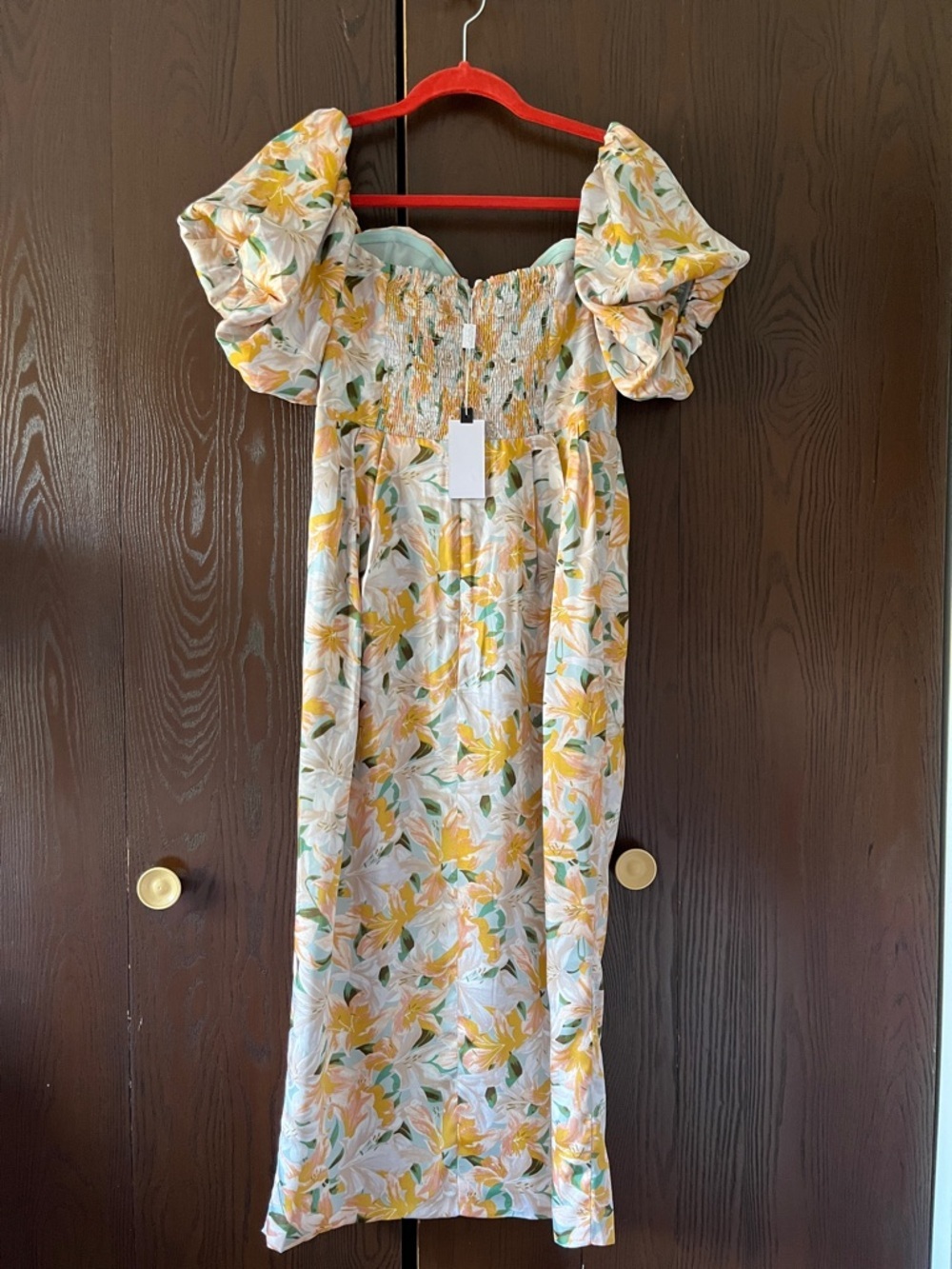ASTR capped sleeved maxi dress. Size Large. Can be worn on the shoulders. NWT - Picture 7 of 11